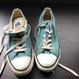 Teal Converse